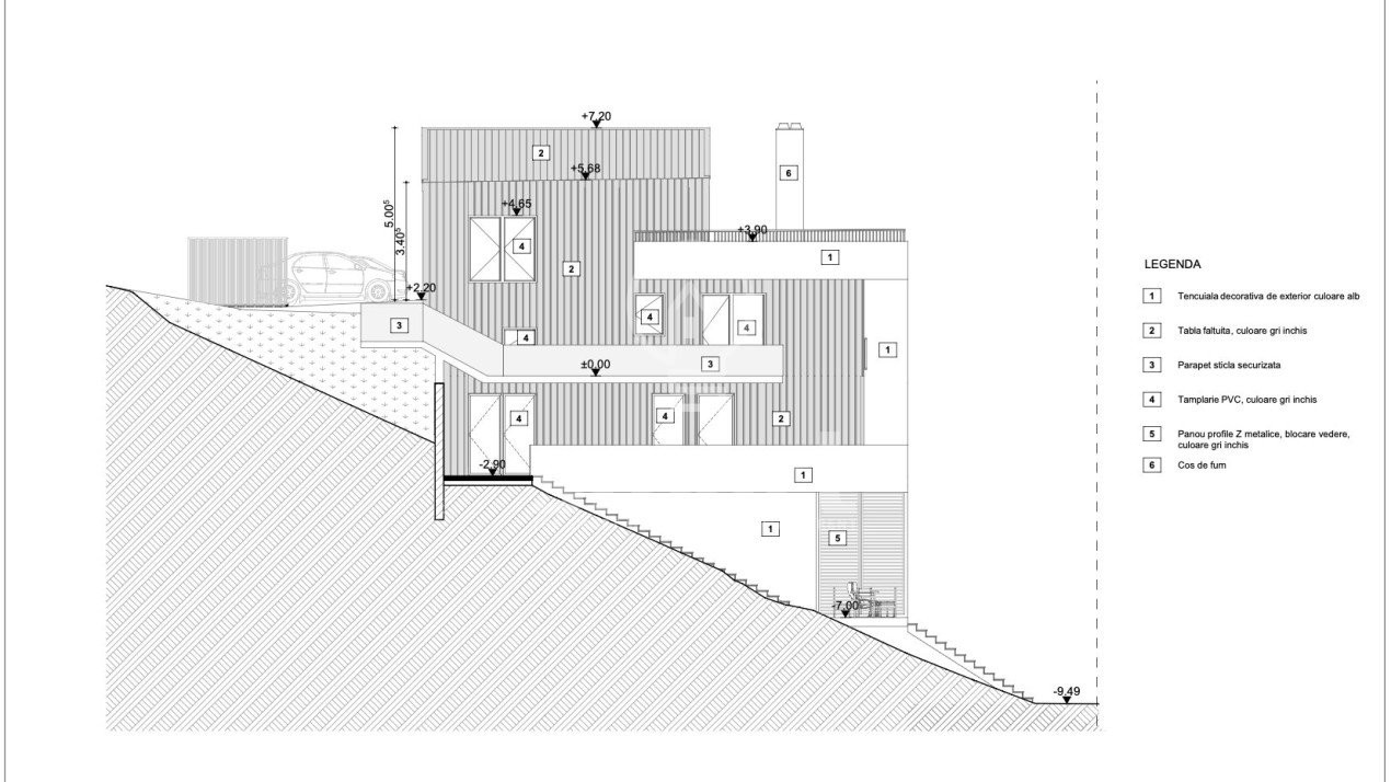 Teren intravilan cu priveliște panoramică 1350mp Feleacu