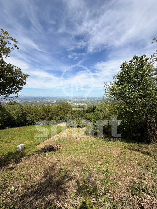 Teren intravilan cu priveliște panoramică 1350mp Feleacu