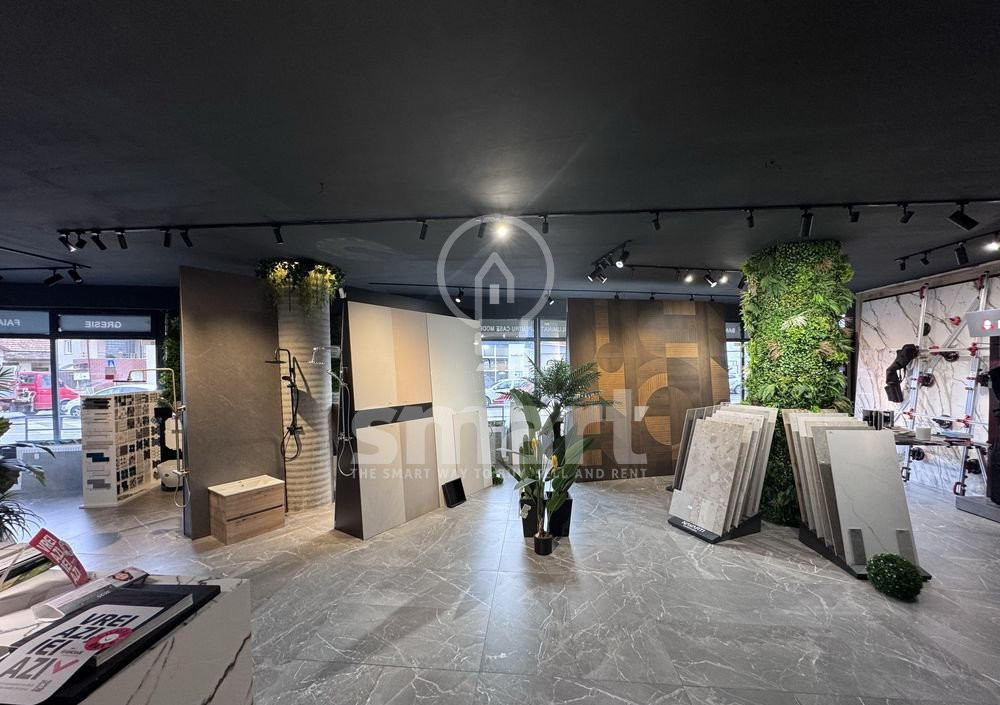 Spatiu Comercial cu vad si vitrina 134 mp Iris 