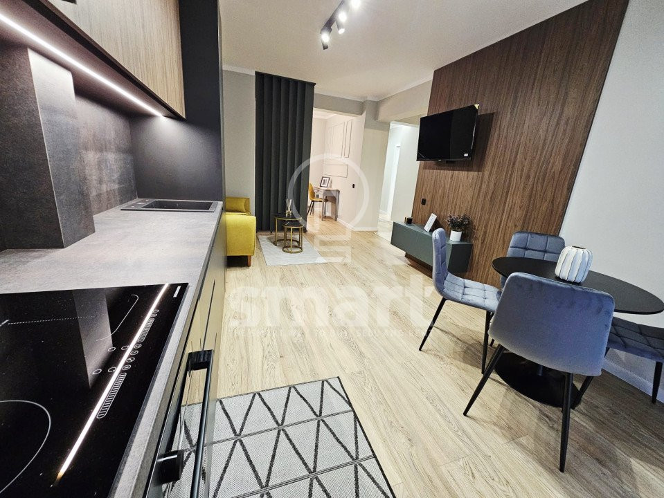 Apartament 3 camere ,terasa 9 mp. zona Terra + parcare 