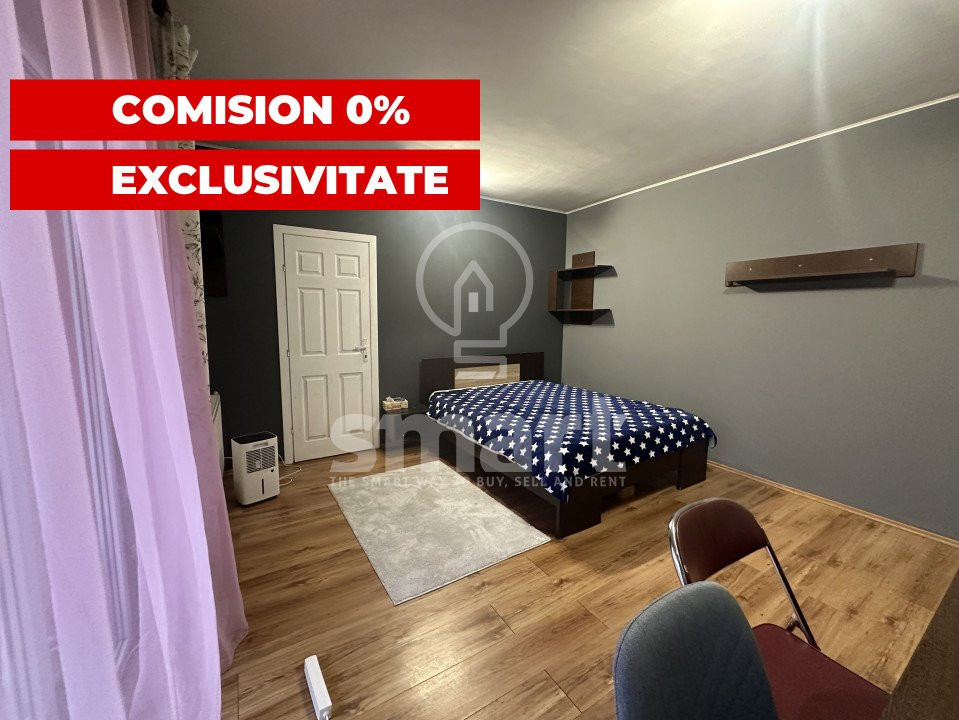 Apartament 1 camera 41mp+balcon Manastur zona Câmpului