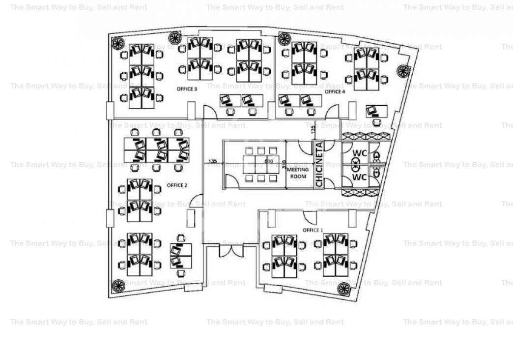 Spatiu birou Clasa A Bloc Semiluna Plopilor