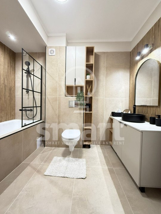 Apartament 3 camere ,terasa 9 mp. zona Terra + parcare 