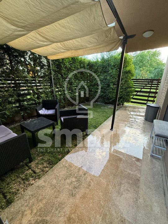 Apartament 2 camere cu gradina Buna Ziua