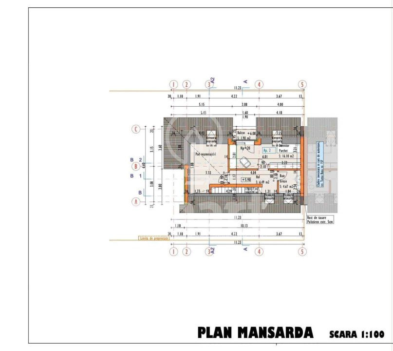 Duplex tip Penthouse NOU 4 camere zona IRA 