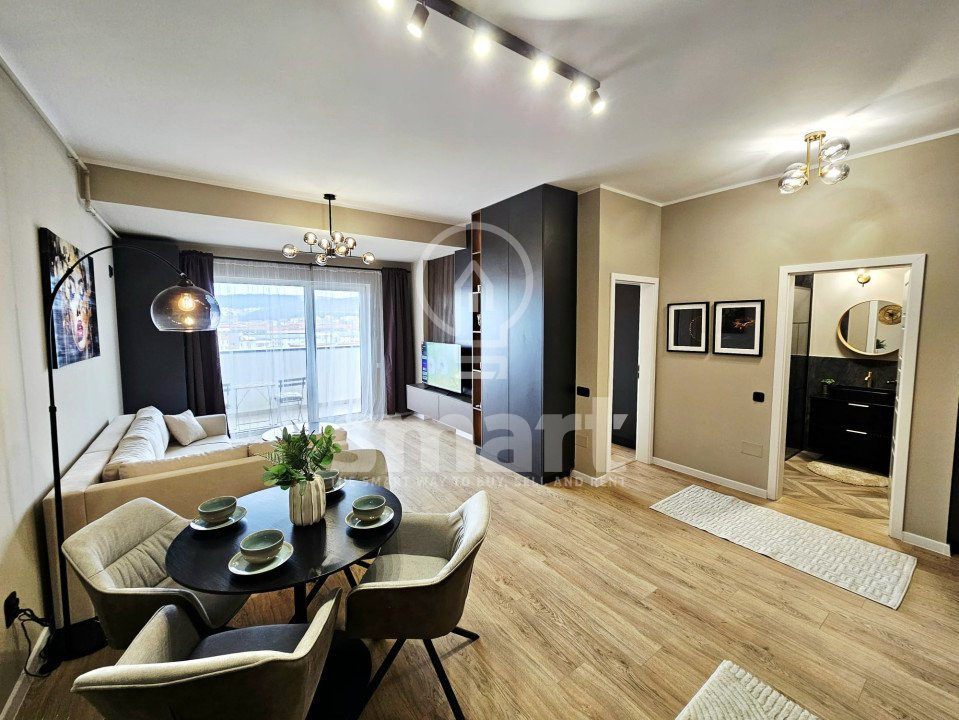 Apartament 2 camere ,terasa 9 mp. zona Eroilor + parcare 