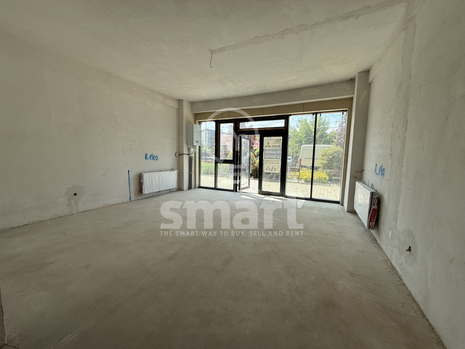 Spatiu comercial 51mp BLOC NOU  Marasti Fabricii