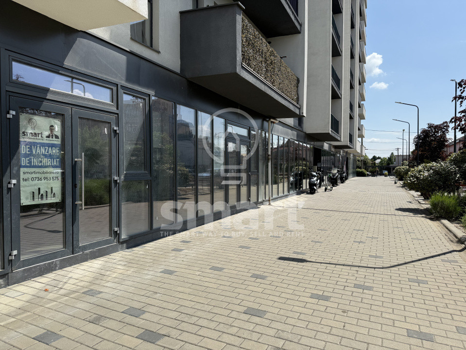 Spatiu comercial 51mp BLOC NOU  Marasti Fabricii