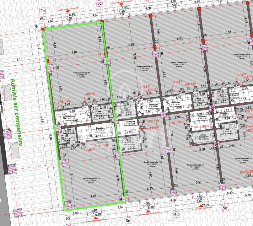 Spatiu de vanzare 143 mp Marasti Fabricii 
