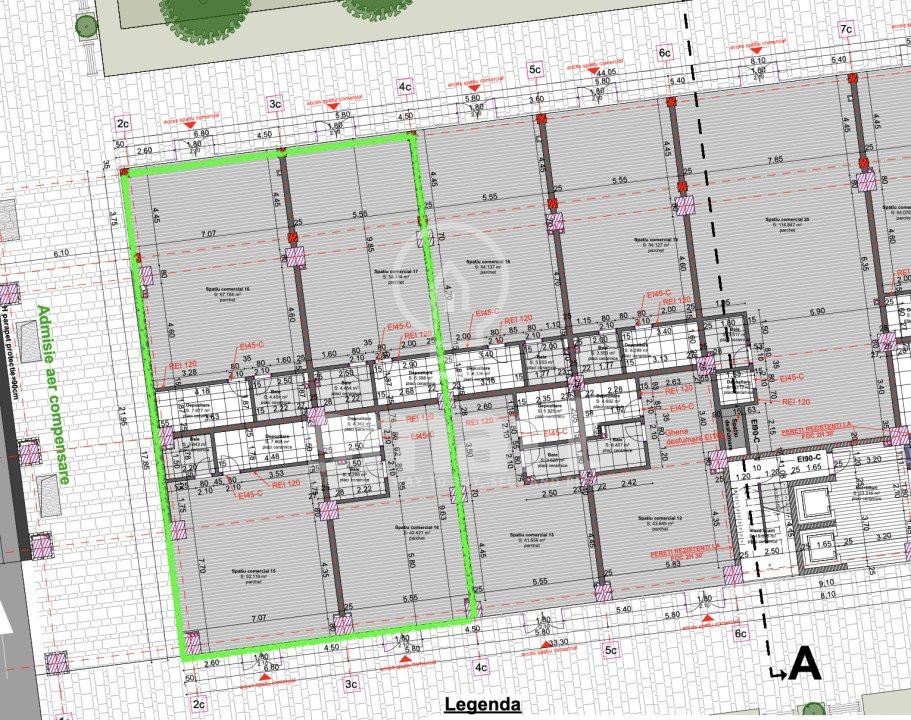 Spatiu Comercial de vanzare 258 mp Marasti Fabricii 
