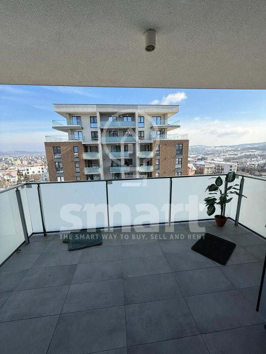 Apartament 2 camere | Grand Hill – Bună Ziua | Terasă 10 mp | Parcare inclusă