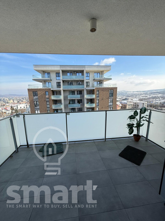 Apartament 2 camere | Grand Hill – Bună Ziua | Terasă 10 mp | Parcare inclusă