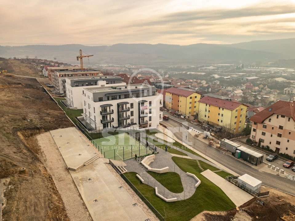 Apartament 2 camere cu gradina BLOC NOU Baciu Cluj