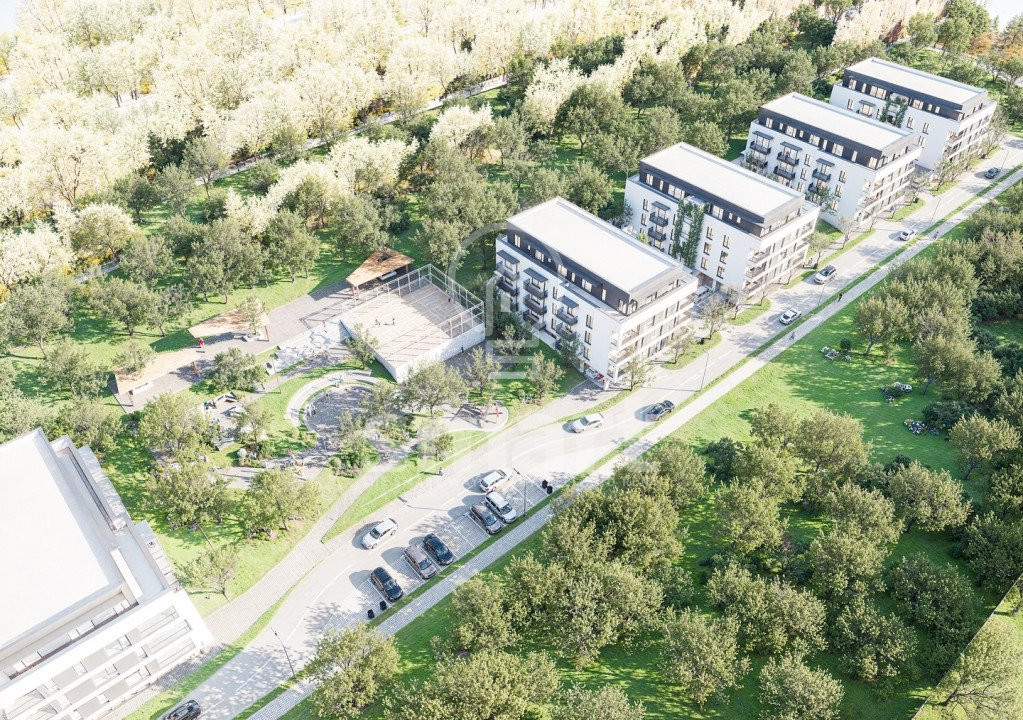 Apartament 2 camere cu gradina BLOC NOU Baciu Cluj