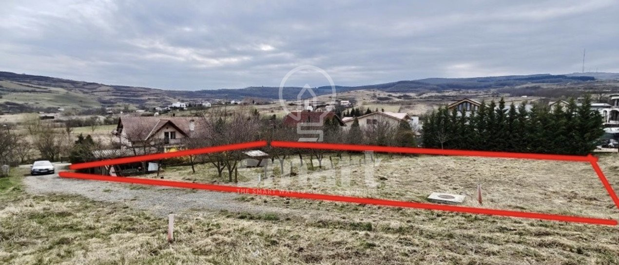 Teren de vânzare cu autorizație de construcție   Borhanci  Cluj-Napoca