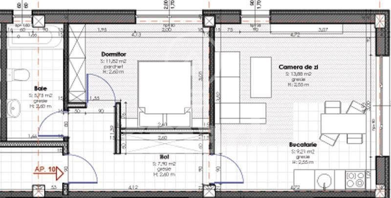 Apartament 2 camere , bloc nou, Marasti