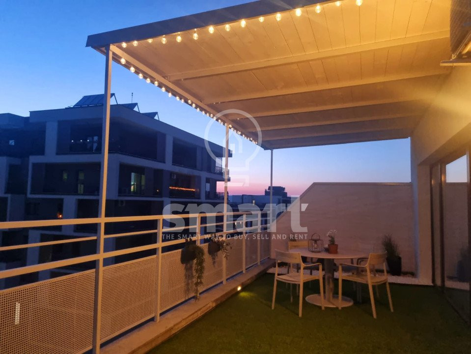 Penthouse de 230 mp pe 2 nivele in Buna Ziua - Priveliste top