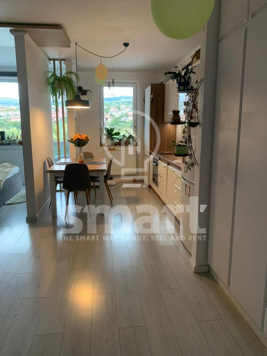Apartament 2 camere 59mp+ terasa complex rezidential Borhanci 