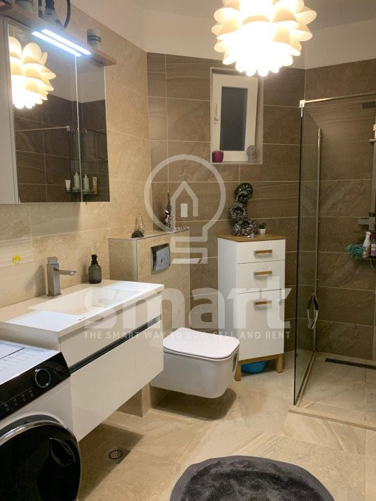 Apartament 2 camere 59mp+ terasa complex rezidential Borhanci 