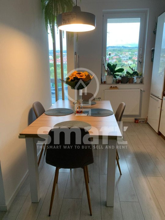 Apartament 2 camere 59mp+ terasa complex rezidential Borhanci 