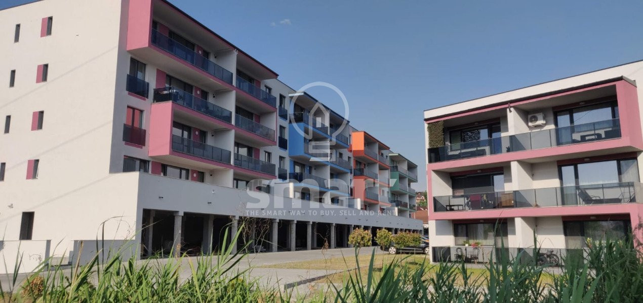 Apartament 2 camere 59mp+ terasa complex rezidential Borhanci 