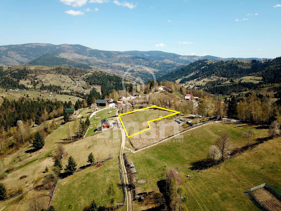 Teren de vânzare  1000 mp  Mătișești zona Belis Marisel in Parc Natural Apuseni 