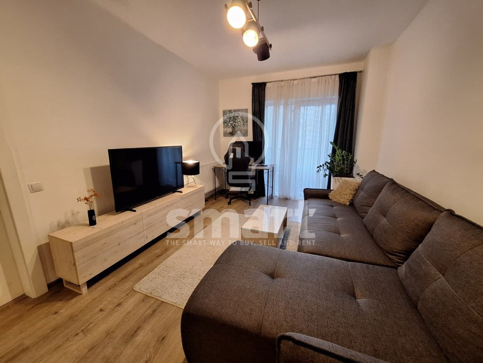 Apartament 2 camere de vânzare finisat premium mobilat și utilat Fabrici 105