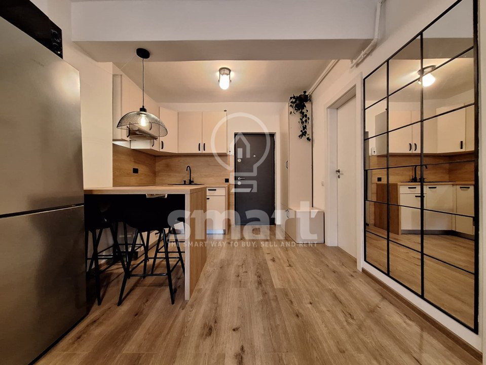 Apartament 2 camere de vânzare finisat premium mobilat și utilat Fabrici 105