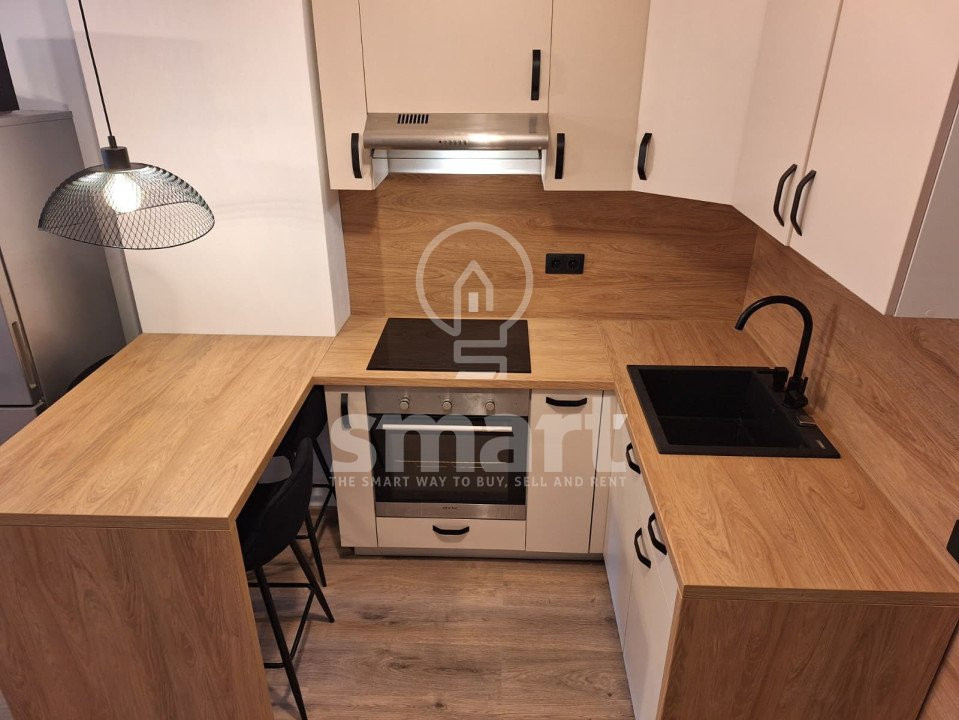 Apartament 2 camere de vânzare finisat premium mobilat și utilat Fabrici 105