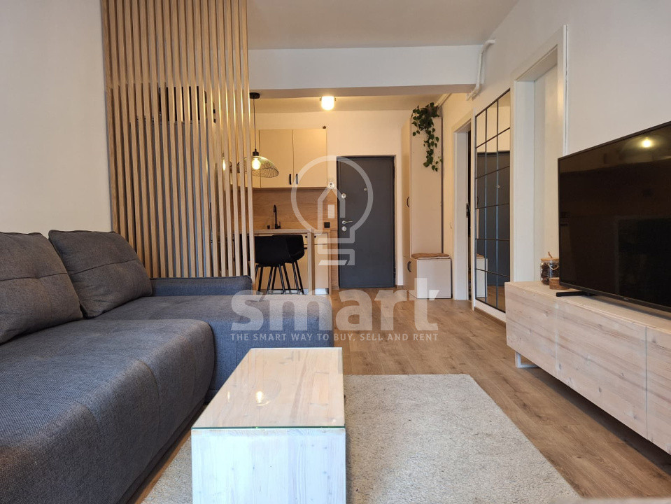 Apartament 2 camere de vânzare finisat premium mobilat și utilat Fabrici 105