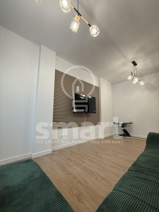 Apartament premium  39 mp parcare inclusă finisaje de top ideal investitie