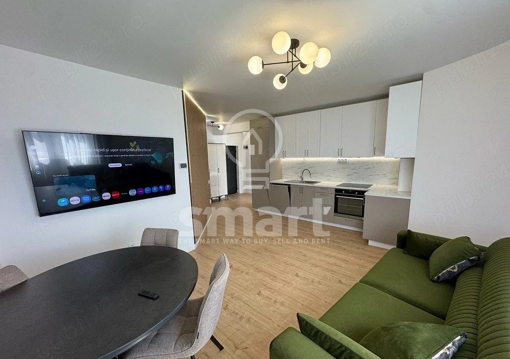 Apartament 3 camere Europa etaj 2 bloc nou prima închiriere parcare inclusă