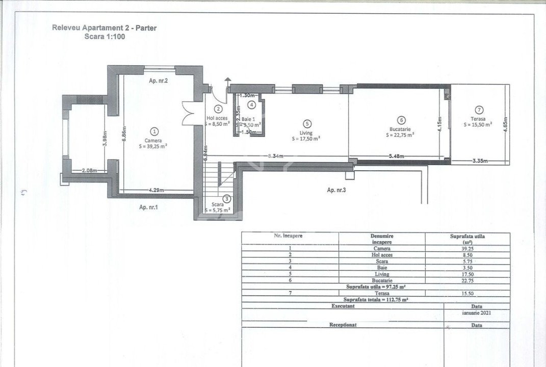 Spațiu birouri sau showroom Andrei Mureșanu 100 mp vilă terasă grădină 500mp