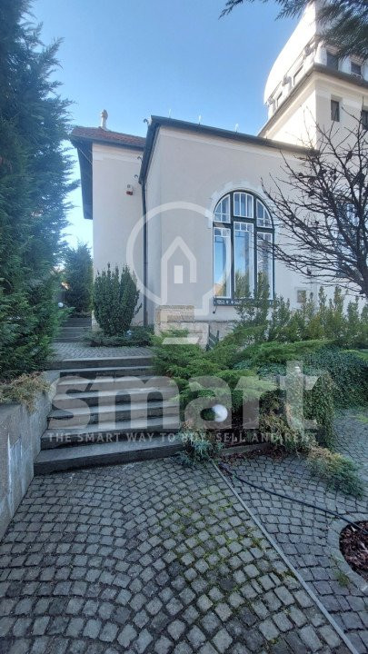 Spațiu birouri sau showroom Andrei Mureșanu 100 mp vilă terasă grădină 500mp