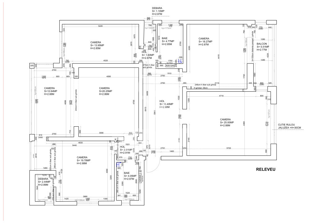 Apartament 4 camere Central 150mp