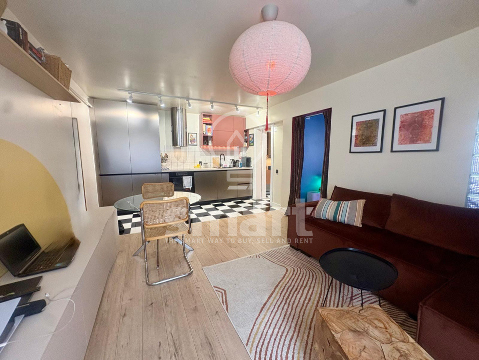 Apartament modern cu 2 camere Buna Ziua