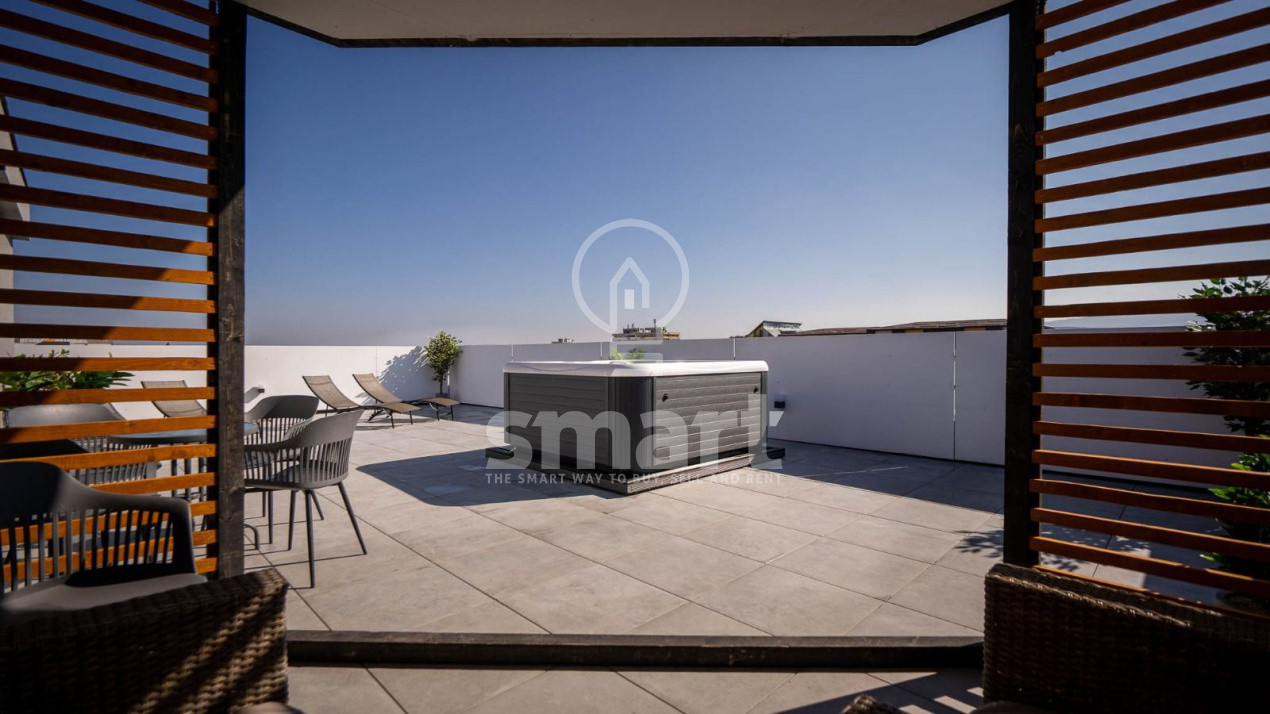 Apartament tip Penthouse 2 camere terasa 150 mp Zona Iulius Mall