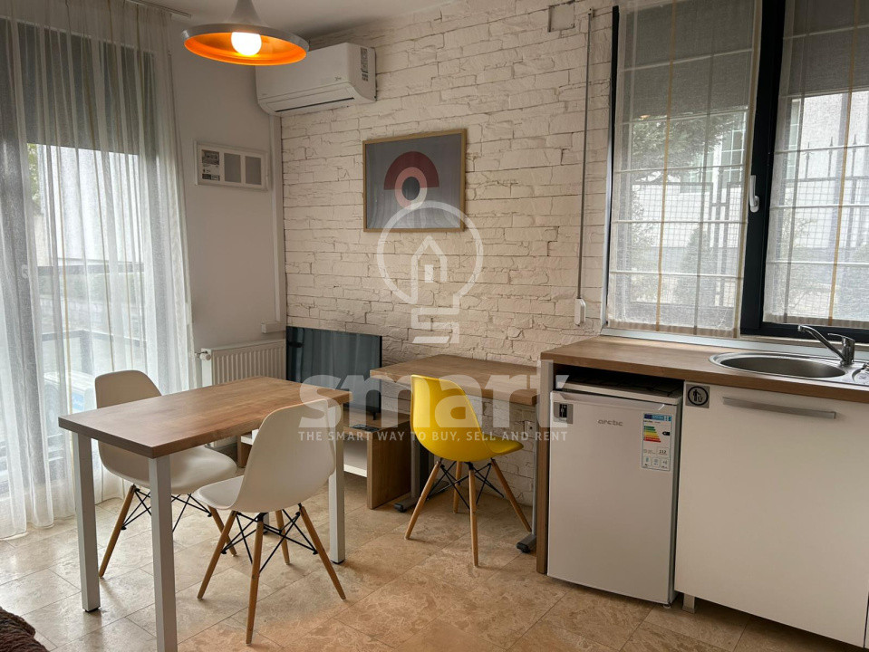 Apartament 1 cameră Hasdeu 20 mp mobilată utilată  aer condiționat