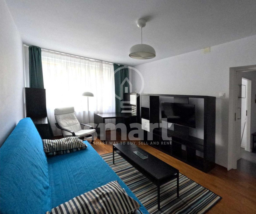 Apartament 2 camere zona centrală Parcul Central etaj 1 mobilat utilat