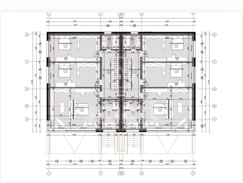 Teren autorizat duplex Europa 669 mp front 28 m construibil imediat