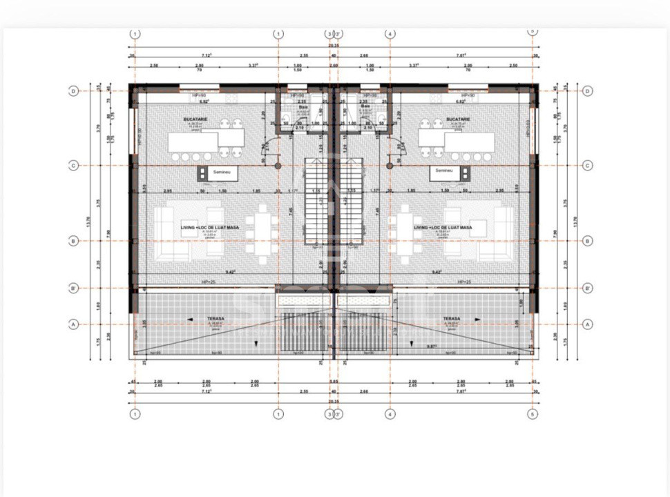 Teren autorizat duplex Europa 669 mp front 28 m construibil imediat