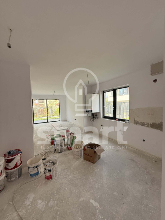 Duplex de vânzare 197 mp utili curte 241 mp Manastur zona Câmpului semifinisat 