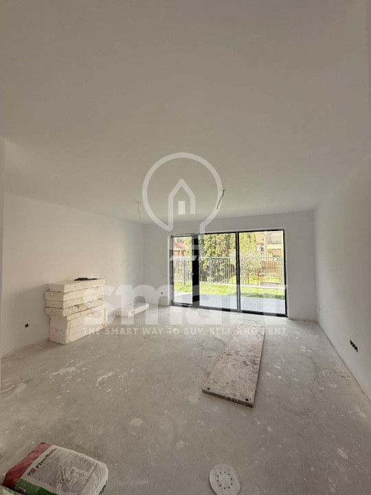 Duplex de vânzare 197 mp utili curte 241 mp Manastur zona Câmpului semifinisat 