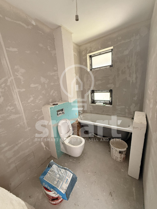 Duplex de vânzare 197 mp utili curte 241 mp Manastur zona Câmpului semifinisat 