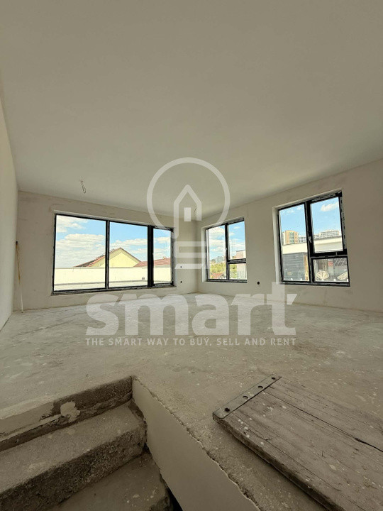 Duplex de vânzare 197 mp utili curte 241 mp Manastur zona Câmpului semifinisat 
