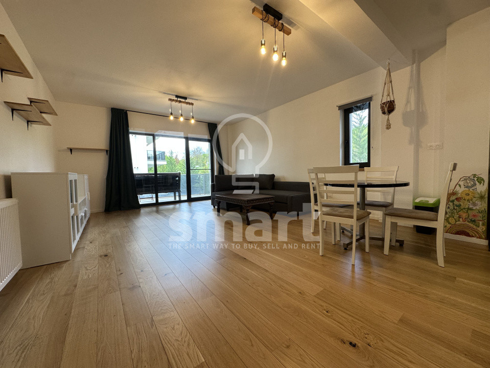 Apartament 2 camere cu terasa, parcare subterana Borhanci
