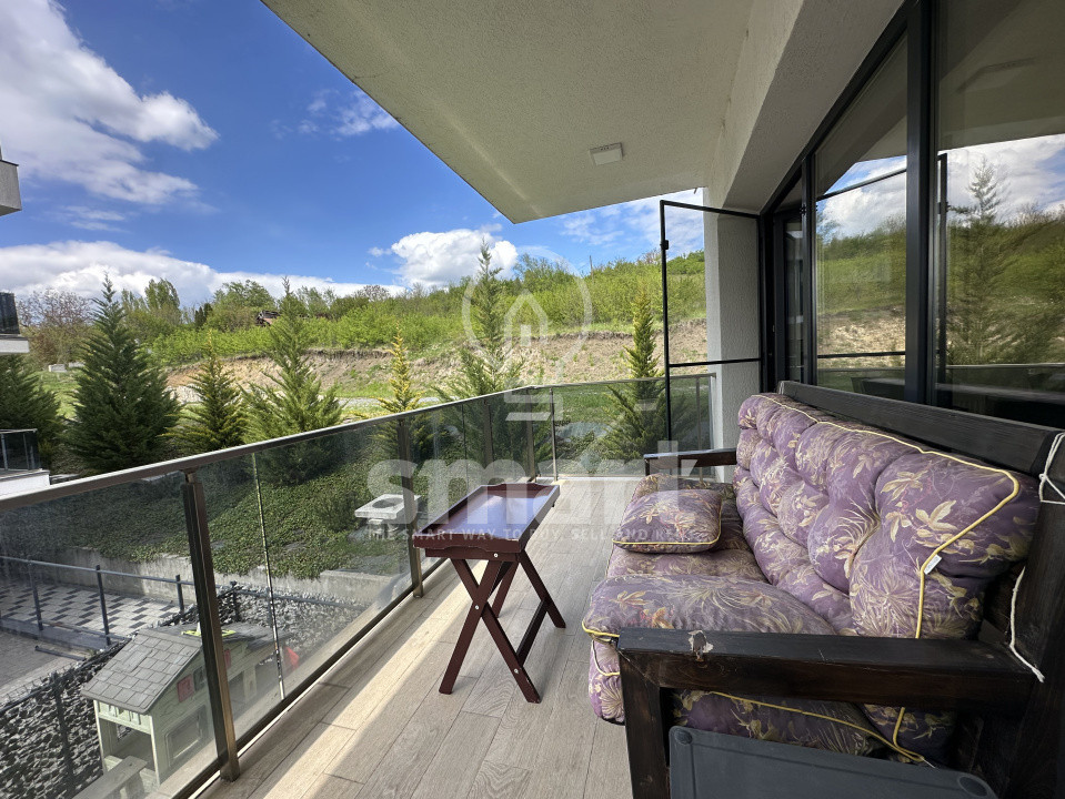 Apartament 2 camere cu terasa, parcare subterana Borhanci