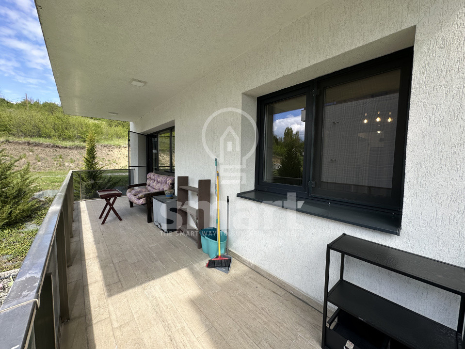 Apartament 2 camere cu terasa, parcare subterana Borhanci