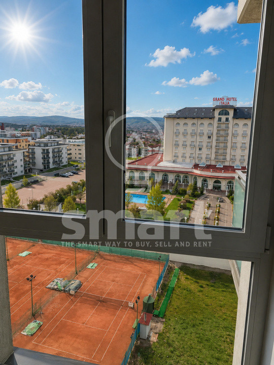 Apartament panoramic 2 camere Grand Hill cu parcare
