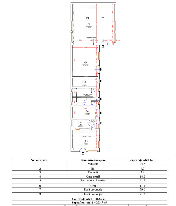 Spatiu Comercial  cu depozitare si productie